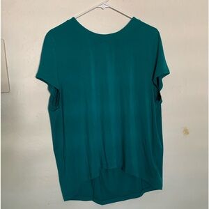 Athleta Emerald Green With Ease Tee | S | Athleta